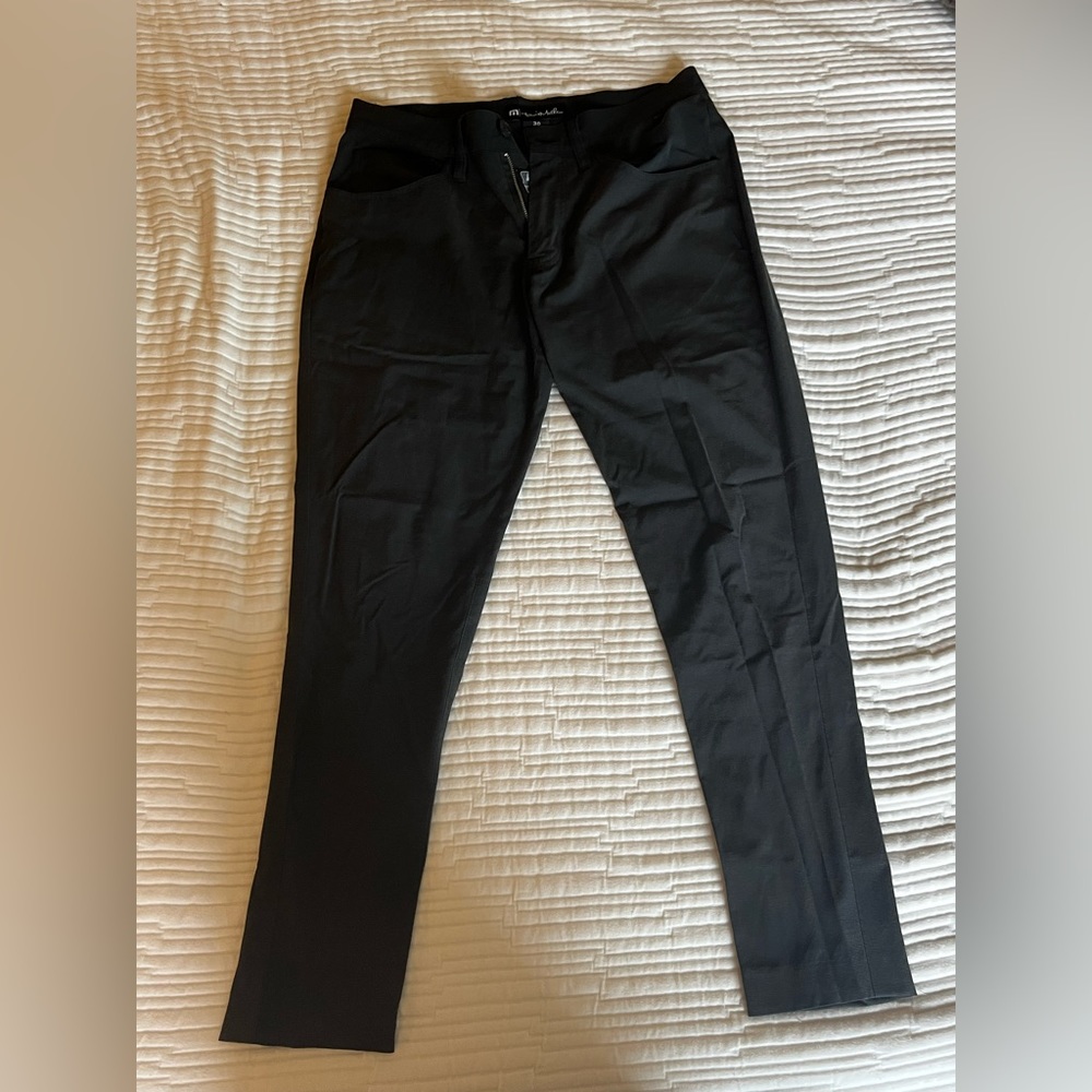Travis Mathew Golf Pants Black 30x30